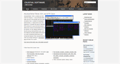 Desktop Screenshot of celestialsoftware.net